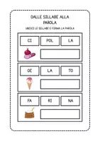 anteprima - Esercizi - Dalle sillabe alle parole - schede didattiche - Pagina 2