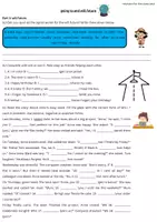 Vorschau - Arbeitsblätter - Revision of going to and will future - Seite 1