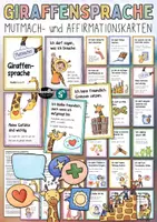 Vorschau - Fördermaterial/Inklusion - 28 Mutmachkarten und Affirmationen zur Giraffensprache – Gewaltfreie Kommunikation stärken - Deckblatt