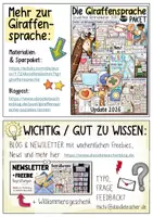 Vorschau - Fördermaterial/Inklusion - 28 Mutmachkarten und Affirmationen zur Giraffensprache – Gewaltfreie Kommunikation stärken - Seite 1