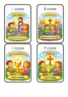 anteprima - Flashcard - ALFABETO DI PASQUA - Pagina 1