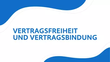Vorschau - Arbeitsblätter - Vertragsfreiheit & Vertragsbindung - Komplette Unterrichtsstunde - Seite 1