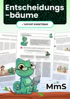 Vorschau - Arbeitsblätter - Entscheidungsbäume und Verzweigungen | Unplugged - Deckblatt