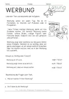 Vorschau - Arbeitsblätter - Werbung / Tricks der Werbung / Konsum / Geld - Seite 3