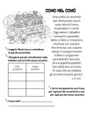 anteprima - Esercizi - Como nel Comò -attività-accento - Pagina 1