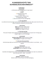 Vorschau - Arbeitsblätter - Das kleine Schneeglöckchen erwacht – Klanggeschichte für die Grundschule (Klasse 1–2) - Seite 1