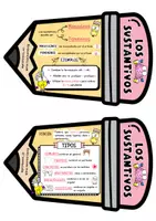 Vista previa - Otros - Llavero de Gramática - Tarjetas consulta rápida - Portada