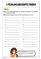 Vorschau - Arbeitsblätter - Frühlingsgedichte (Arbeitsheft) - Seite 2