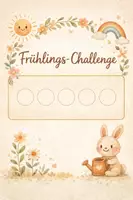 Vorschau - Bildkarten - Frühlings-Challenge für die Grundschule – 20 Aufgaben für soziales Lernen & starke Klassengemeinschaft (inkl. Stempelpass, Boho-Poster) - Seite 1