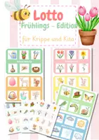 Vorschau - Spiele - Bilderlotto "Frühlings - Edition" für Krippe & Kita - Deckblatt