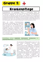 Vorschau - Stationenlernen - Pflegeberufe Gruppenarbeit: Altenpflege, Krankenpflege & Kinderkrankenpflege - Seite 3