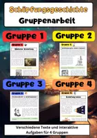 Vorschau - Stationenlernen - Schöpfungsgeschichte Gruppenarbeit: Bibel, Evolution & Schöpfungsmythen - Deckblatt