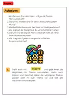 Vorschau - Arbeitsblätter - Soziale Marktwirtschaft Gruppenarbeit: Wettbewerb, Sozialstaat & Sicherungssysteme - Seite 2