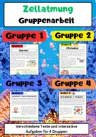 Vorschau - Arbeitsblätter - Zellbiologie Materialpaket: Zelle, Zellorganellen, Pflanzenzelle, Tierzelle, Zellatmung - Seite 1