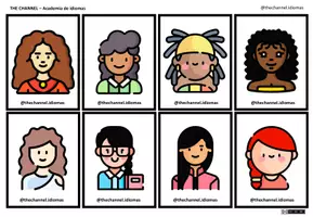 Vorschau - Spiele - DESCRIBING HAIRSTYLES – Matching Game - Seite 1