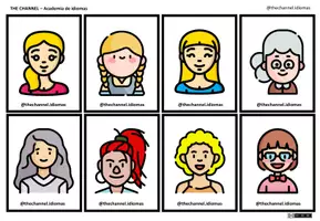 Vorschau - Spiele - DESCRIBING HAIRSTYLES – Matching Game - Seite 2