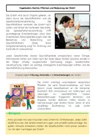 Vorschau - Arbeitsblätter - Die GmbH Unternehmensform einfach erklärt - Seite 2
