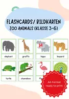 Vorschau - Bildkarten - 35 Flashcards: zoo animals (Zootiere) – Englisch Grundschule, Klasse 5/6 - Deckblatt