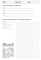 Vorschau - Arbeitsblätter - Schriftliche Multiplikation und Division Verschiedene Aufgaben - Seite 1