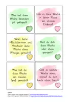 Vorschau - Anderer Materialtyp - Reflexionskarten für den Abschlusskreis (Ende des Tages/Ende der Woche) - Seite 3