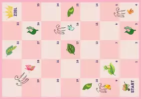 Vorschau - Spiele - Durch den Garten - Brettspiele zu Raupe & Schmetterling - Seite 1