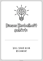 Vorschau - Arbeitsblätter - Materialpaket - Knobelhefte - Gemischte Übungen zu verschiedenen Kompetenzbereichen - Kombinatorik, Geometrie, Größen, Grundrechenarten - Grundschule ab Klasse 3 - Seite 3