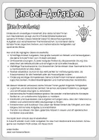Vorschau - Arbeitsblätter - Materialpaket - Knobelhefte - Gemischte Übungen zu verschiedenen Kompetenzbereichen - Kombinatorik, Geometrie, Größen, Grundrechenarten - Grundschule ab Klasse 3 - Seite 2