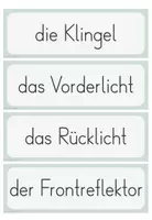 Vorschau - Poster - Verkehrserziehung: Verkehrssicheres Fahrrad – Tafelmaterial für den Sachunterricht (Klasse 2/3/4) - Seite 2