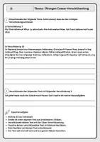 Vorschau - Arbeitsblätter - Caesar-Verschlüsselung Übungen IT - Deckblatt