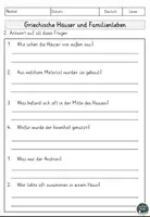 Vorschau - Arbeitsblätter - PAKET: Griechische Mythologie Sachtext, Lesen und Verstehen Arbeitsblätter mit Lesetext, Fragen - Seite 3