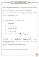 Vorschau - Stundenentwürfe - Elfchen schreiben – komplette Unterrichtsreihe mit Differenzierung (Klasse 2–4) - Seite 1