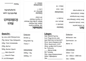 Vorschau - Anderer Materialtyp - Größenbuch - Merkhilfe zum Schätzen - Buddybook - Deckblatt