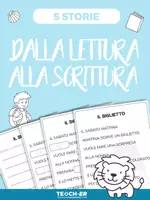 anteprima - Esercizi - Dalla lettura alla scrittura - Pagina di copertina