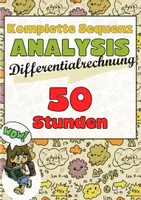 Vorschau - Stundenentwürfe - Komplette Sequenz - Analysis I - Differentialrechnung (50 Stunden) - Deckblatt