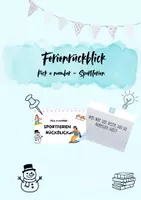 Vorschau - Präsentationen/Tafelbilder - Sportferienrückblick Pick a number - Deckblatt