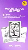 anteprima - Esercizi - MA CHE MUSICA MAESTRO: Quaderno Operativo di Musica Flauto - Pagina di copertina