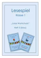 Vorschau - Spiele - Lesespiel Klasse 1 - Lolas Wortschatz 3 - Deckblatt
