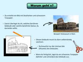 Vorschau - Stundenentwürfe - Silhouetten-Bundle - 4 Kunstprojekte mit Deckfarben und schwarzem Tonpapier - Seite 3