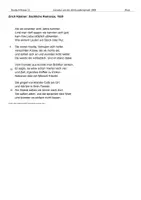Vorschau - Arbeitsblätter - Erich Kästners "Sachliche Romanze" AB + Lösung + Epoche + Einstieg - Seite 1