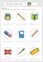 Vorschau - Spiele - Komplettpaket: Dans l'école - les affaires scolaires - Seite 2