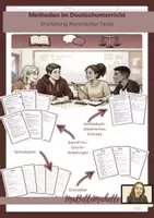 Vorschau - Merkblätter - Methode Oberstufe: literarische Erörterung - Deckblatt