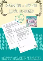 Vorschau - Arbeitsblätter - Reading Comprehension - Welsh love spoons: Valentine's Day - Deckblatt