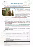 Vorschau - Arbeitsblätter - Wem gehört die Natur? - Seite 3