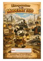 Voorbeeld - Zisa op avontuur in de Moderne tijd - 2de leerjaar - Voorblad