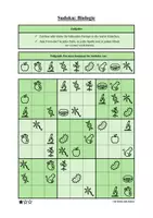 Vorschau - Arbeitsblätter - Sudoku 9x9: Biologie - Logisches Denken fördern! - Seite 1