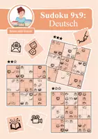 Vorschau - Arbeitsblätter - Sudoku 9x9: Deutsch - Logisches Denken fördern! - Deckblatt
