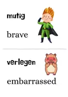 Vorschau - Fördermaterial/Inklusion - 26 Gefühlskarten auf Deutsch und Englisch mit Bildern - Seite 3
