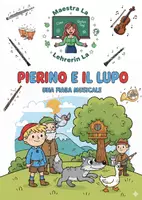 anteprima - Flashcard - Pierino e il lupo - una fiaba musicale - Pagina di copertina