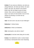 Vorschau - Text - Märchen: Aschenputtel (Skript für Theater; einfach/schwer) - Seite 3