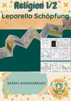 Vorschau - Arbeitsblätter - Materialpaket Schöpfung - Seite 1